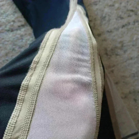 Champion Womens Mid Rise Blacl Leggings L - Picture 5 of 12